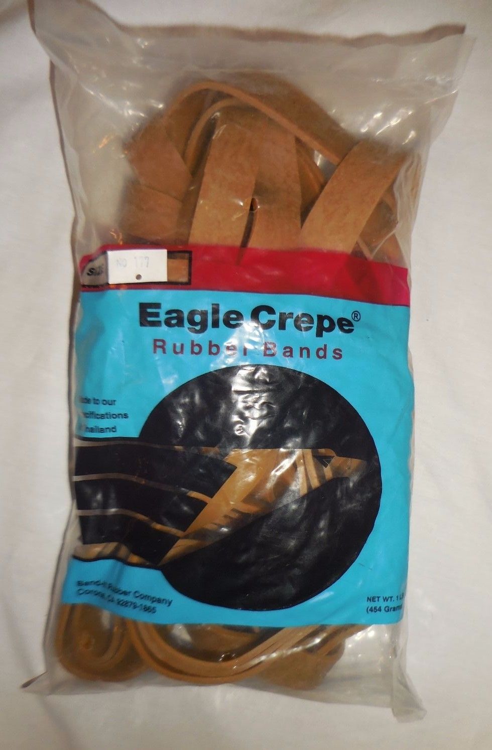 4 Inch Rubber Bands - 1 lb Bag