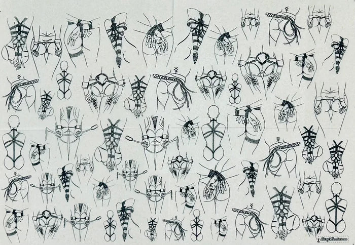 Submissive Underglaze Transfer Sheet - Black