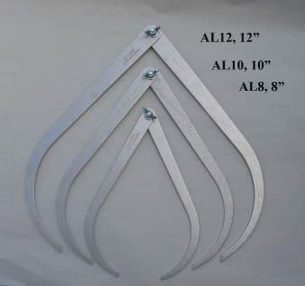 8" Aluminum Caliper  AL8