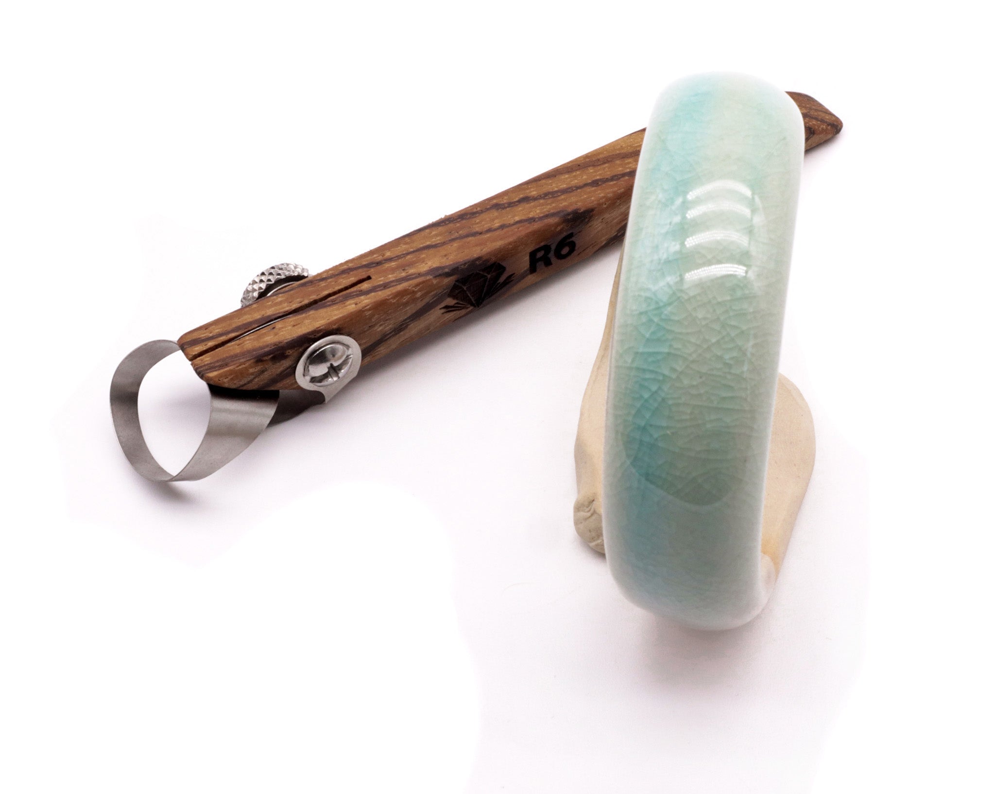 Oval Handheld Clay Extruder R6