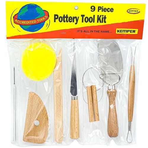 Tool Kit - AT Pottery 9 Piece Tool Kit
