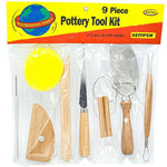9 Piece Pottery Tool Kit ATPTK9