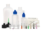 Customizable Applicator Kit (1, 2, 4 & 8 oz bottles and 4caps with 8 tips)