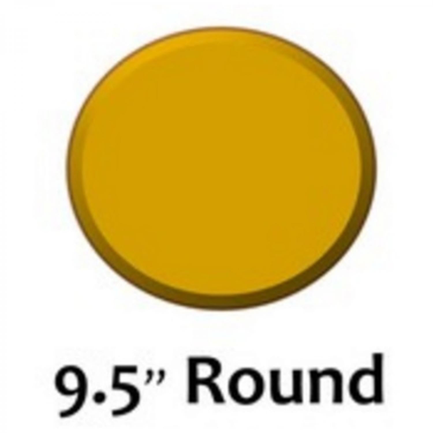 9.5" Round