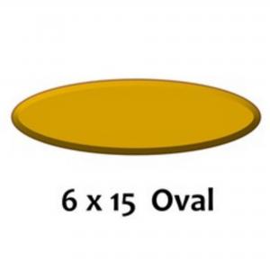 6x15 Oval