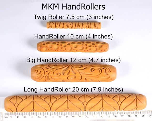 Hand Roller HR 066 Honey Comb