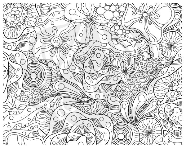 DSS0145 Coloring Page Silkscreen