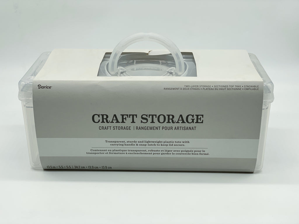Craft Tote- Clear