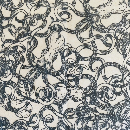 Octopus Transfer Paper - Black