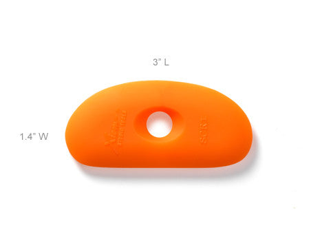 Soft Silicone Rib 1 - Orange
