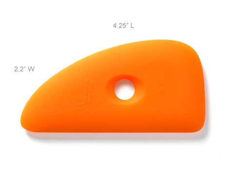 Soft Silicone Rib 5 - Orange