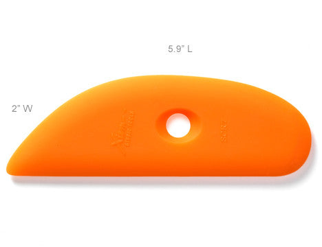 Soft Silicone Rib 7 - Orange