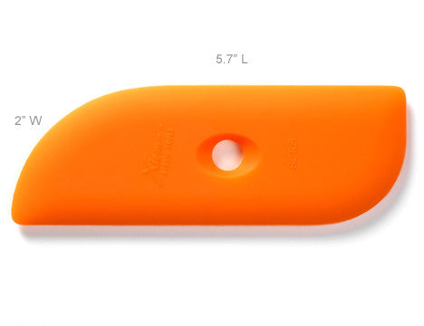 Soft Silicone Rib 8 - Orange