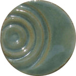 Stan1225 Mottled Green Trans., Dry Glaze