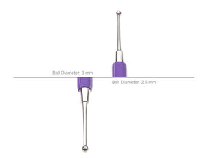XST03 Stylus Tool  (Double-End), Ball Size: 2.5 mm/3mm